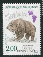 N°2721-1991-FRANCE-OURS DES PYRENEES