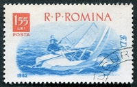 N°1840-1962-ROUMANIE-YACHTING-1L55