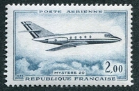 N°42-1965-FRANCE-AVION - MYSTERE 20-2F