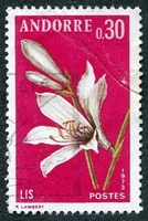 N°0229-1973-ANDF-FLEUR-LE LIS-30C