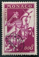 N°019-1960-MONACO-CHEVALIER-8C-LILAS/ROSE