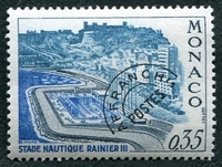 N°028-1969-MONACO-STADE NAUTIQUE RAINIER III-35C