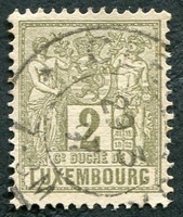 N°0048-1882-LUXEMBOURG-2C-OLIVE