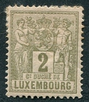 N°0048-1882-LUXEMBOURG-2C-OLIVE