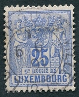 N°0054-1882-LUXEMBOURG-25C-OUTREMER