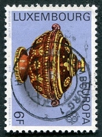 N°0878-1976-LUXEMBOURG-SOUPIERE AVEC COUVERCLE-6F