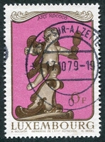 N°0944-1979-LUXEMBOURG-ANGELOT AUX YEUX BANDES-6F