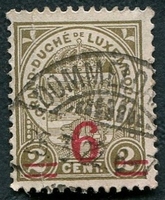 N°0113-1916-LUXEMBOURG-DUCHESSE MARIE ADELAIDE-6C S/2C-GRIS/
