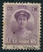 N°0121-1921-LUXEMBOURG-GRDE DUCHESSE CHARLOTTE-6C-VIOLET