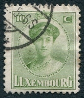 N°0122-1921-LUXEMBOURG-GRDE DUCHESSE CHARLOTTE-10C
