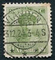 N°0122-1921-LUXEMBOURG-GRDE DUCHESSE CHARLOTTE-10C