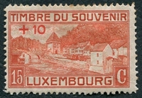 N°0138-1921-LUXEMBOURG-VILLE BASSE DE PFAFFENTHAL-+10 S/15C