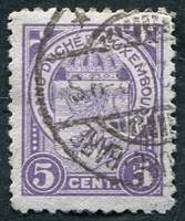 N°0150-1924-LUXEMBOURG-5C-VIOLET