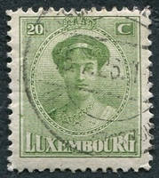 N°0154-1924-LUXEMBOURG-GRDE DUCHESSE CHARLOTTE-20C