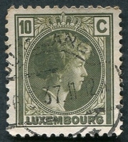 N°0165-1926-LUXEMBOURG-GRDE DUCHESSE CHARLOTTE-10C