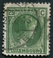 N°0167-1926-LUXEMBOURG-GRDE DUCHESSE CHARLOTTE-25C