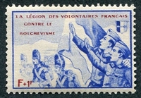 N°0009-1942-FRANCE-LVF-SOLDATS LVF+GRENADIERS-F+1F