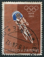 N°0494-1960-SAINT MARIN-JO DE ROME-CYCLISME-10L