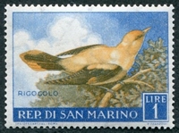 N°0479-1960-SAINT MARIN-OISEAU-LORIOT-1L