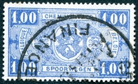 N°146A-1923-BELGIQUE-1F-BLEU