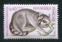 N°1754-1973-FRANCE-RATON LAVEUR DE GUADELOUPE