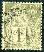 N°59-1881-FRANCE-TYPE ALPHEE DUBOIS-1F-OLIVE