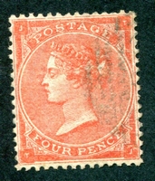 N°0032-1865-GB-REINE VICTORIA-4PM-ROUGE/ORANGE