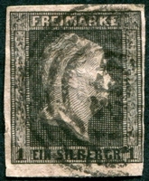 N°03-1850-PRUSSE-FREDERIC GUILLAUME IV-1S-NOIR S/ROSE