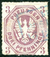 N°14-1861-PRUSSE-AIGLE-3P-LILAS