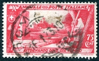 N°0314-1932-ITALIE-RETOURNANT OU NOUS AVONS DEJA ETE-75C