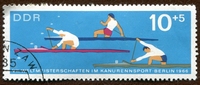 N°0903-1966-DDR-SPORT-CANOE-KAYAK-10P+5P