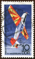 N°1087-1968-DDR-CHAMP ACROBATIE A MAGDEBURG-10P