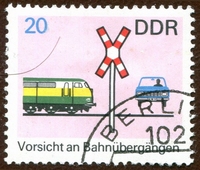 N°1142-1969-DDR-PREVENTION ROUTIERE-PASSAGE A NIVEAU-20P