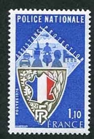 N°1907-1976-FRANCE-POLICE NATIONALE-1F10