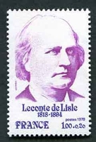 N°1988-1978-FRANCE-LECONTE DE LISLE-1F+20C