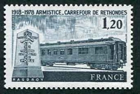 N°2022-1978-FRANCE-60E ANNIV ARMISTICE A RETHONDES