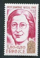 N°2032A-1979-FRANCE-SIMONE WEIL