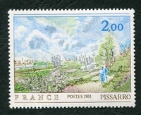 N°2136-1981-FRANCE-LA SENTE DU CHOU-CAMILLE PISSARRO