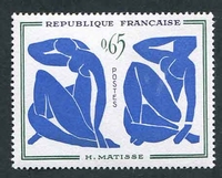 N°1320-1961-FRANCE-LES NUS BLEUS-HENRI MATISSE