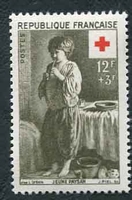 N°1089-1956-FRANCE-CROIX ROUGE-JEUNE PAYSAN-LE NAIN