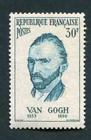 N°1087-1956-FRANCE-VINCENT VAN GOGH