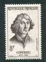 N°1132-1957-FRANCE-NICOLAS COPERNIC