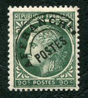 N°089-1922-FRANCE-CERES DE MAZELIN-90C-VERT