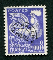 N°119-1960-FRANCE-COQ GAULOIS-8C