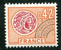 N°134-1975-FRANCE-MONNAIE GAULOISE-42C