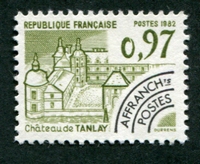 N°174-1982-FRANCE-CHATEAU DE TANLAY-YONNE-97C