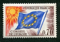 N°035-1963-FRANCE-CONSEIL DE L'EUROPE-70C