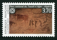 N°111-1993-FRANCE-UNESCO-PARC NATIONAL TASSILI-ALGERIE