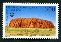 N°114-1996-FRANCE-UNESCO-PARC NATIONAL D'ULURU-AUSTRALIE