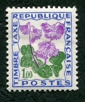 N°102-1964-FRANCE-FLEUR-SOLDANELLE DES ALPES